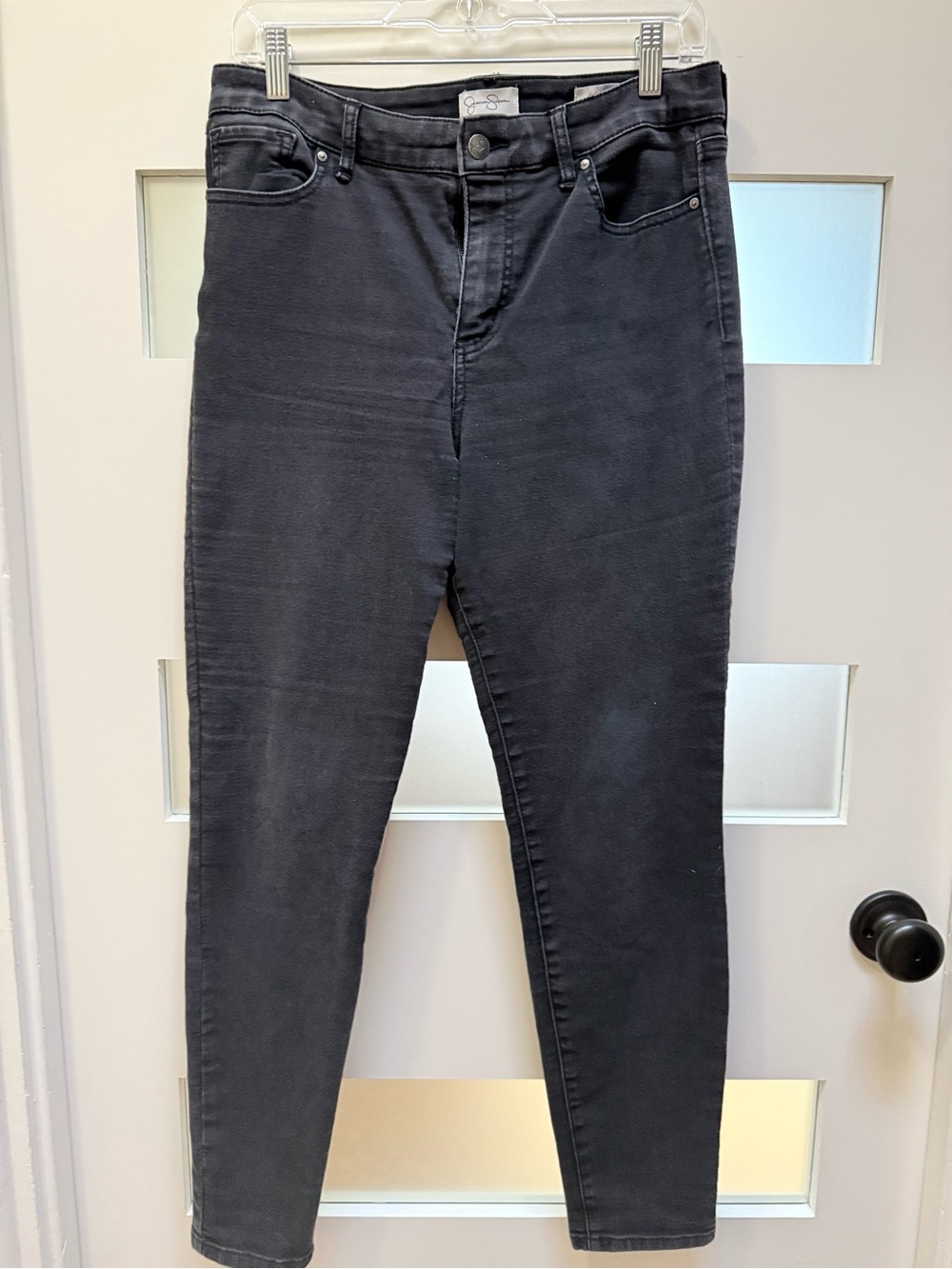 Jessica Simpson Black Skinny Jeans - High Waist-Size 10/30
